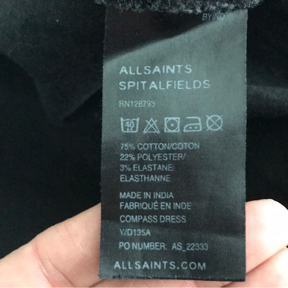 All Saints strapless dress - Picture 8 of 8